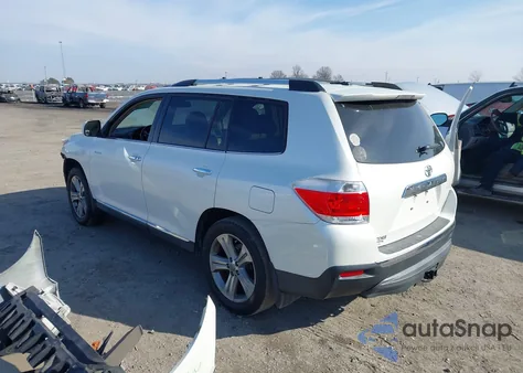 2012 Toyota Highlander Limited V6 из США, поврежденный, VIN 5TDYK3EH3CS086760